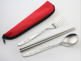 不锈钢勺叉筷现货餐具